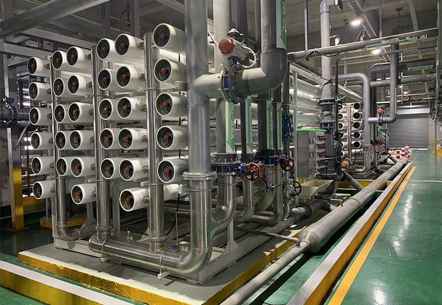 Pure water manufacturing